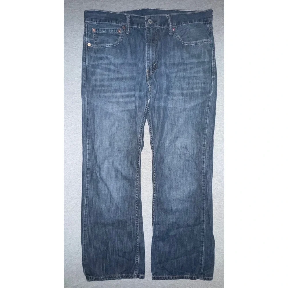 Levi's 527 Mens Slim Bootcut Jeans Size 36x30 very Lightweight Broke In Western